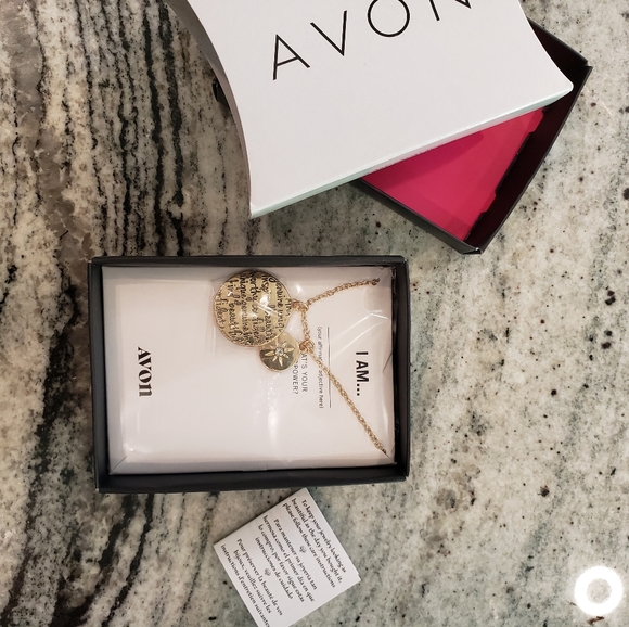 Avon affirmation necklace " I AM " - Picture 3 of 5